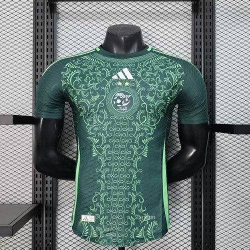 2025 Algeria Green Player Jersey/2025阿尔及利亚绿色球员