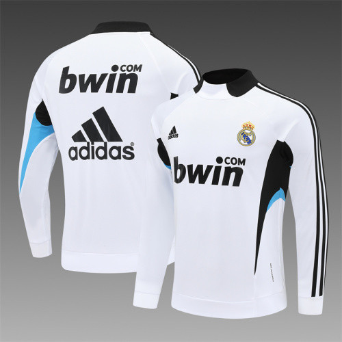 08-09 Real Madrid Retro Training Suit Top/08-09皇马复古上衣