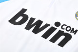 09-10 Real Madrid Retro Training Suit Top/09-10皇马复古上衣