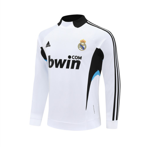 08-09 Real Madrid Retro Training Suit Top/08-09皇马复古上衣