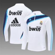 09-10 Real Madrid Retro Training Suit Top/09-10皇马复古上衣