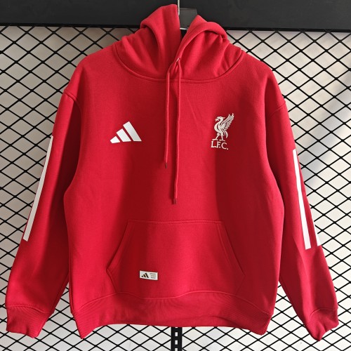 25-26 Liverpool Hoodie/25-26利物浦带帽卫衣