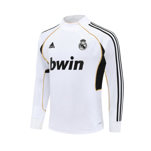 11-12 Real Madrid Retro Training Suit Top/11-12皇马复古上衣