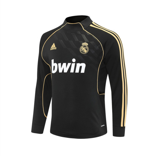 11-12 Real Madrid Retro Training Suit Top/11-12皇马复古上衣