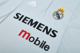 04-05 Real Madrid Grey Retro Training Suit Top/04-05皇马复古上衣(浅灰色）