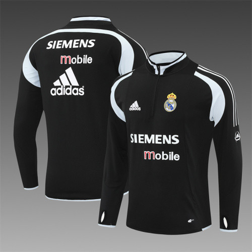 04-05 Real Madrid Retro Training Suit Top/04-05皇马复古上衣