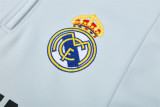 04-05 Real Madrid Grey Retro Training Suit Top/04-05皇马复古上衣(浅灰色）