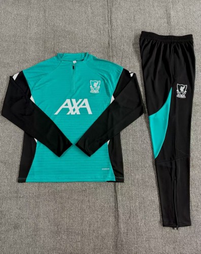 25-26 Liverpool Green Player Training Suit/25-26利物浦训练服，球员版