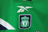 99-00 Liverpool Away Green Retro Jersey/99-00利物浦客场