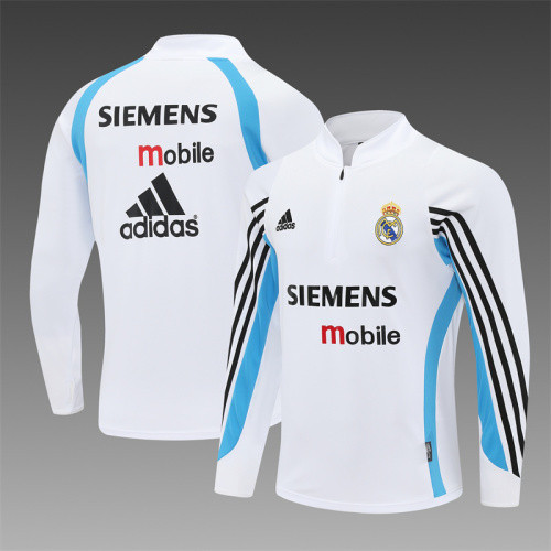 03-04 Real Madrid Retro Training Suit Top/03-04皇马复古上衣