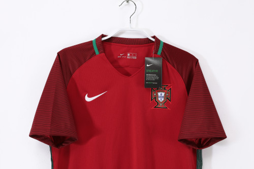 2016 Portugal Home Retro Jersey/2016葡萄牙主场
