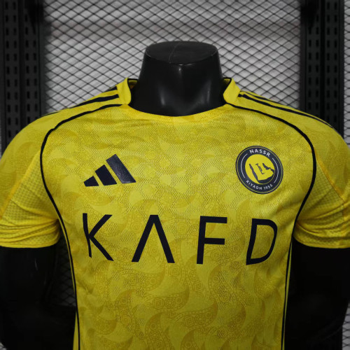 25-26 Al Nassr FC Home  Player Jersey/25-26 利雅得胜利主场球员