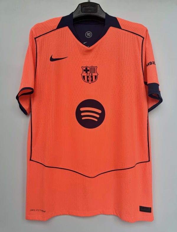 25-26 Barcelona Third Player Jersey/ 25-26 巴萨第二客场球员