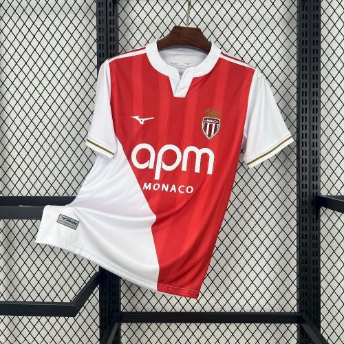 25-26 Monaco Home Fans Jersey/ 25-26 摩纳哥主场球迷版