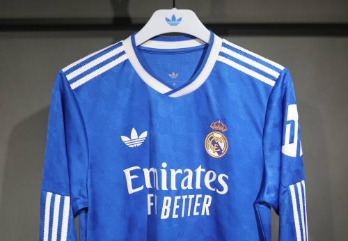 25-26 Real Madrid Third Player Long Sleeve Jersey/25-26 皇马第二客场球员版长袖