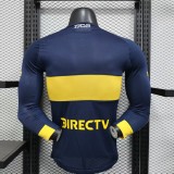 25-26 Boca Juniors Home Player Long Sleeve Jersey/ 25-26 博卡主场球员长袖