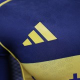25-26 Boca Juniors Home Player Long Sleeve Jersey/ 25-26 博卡主场球员长袖