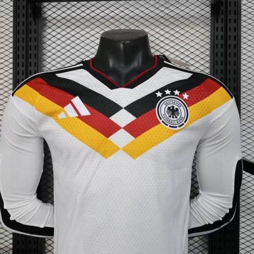 2025 Germany Home Player Long Sleeve Jersey/2025 德国主场球员长袖