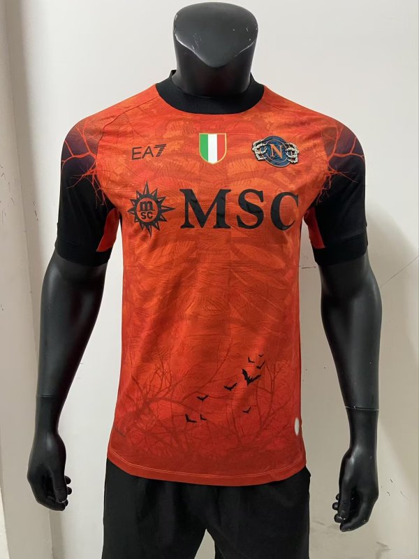25-26  Napoli Halloween Red Jersey/ 25-26 那不勒斯万圣节红色