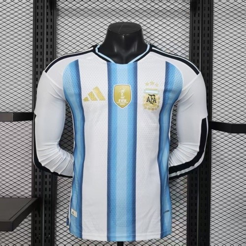 2026 Argentina Home Long Sleeve Player Jersey/2026 阿根廷主场球员长袖