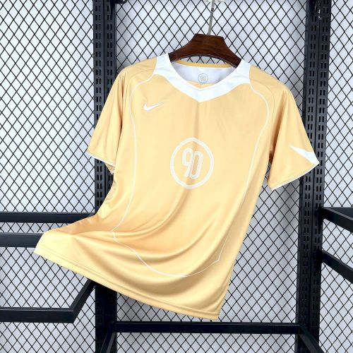 25-26 Nike 90 Dri-FIT Yellow Jersey/ 25-26 耐克90T恤黄色