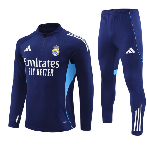 25-26 Real Madrid Training Suit/ 25-26皇马半拉训练服