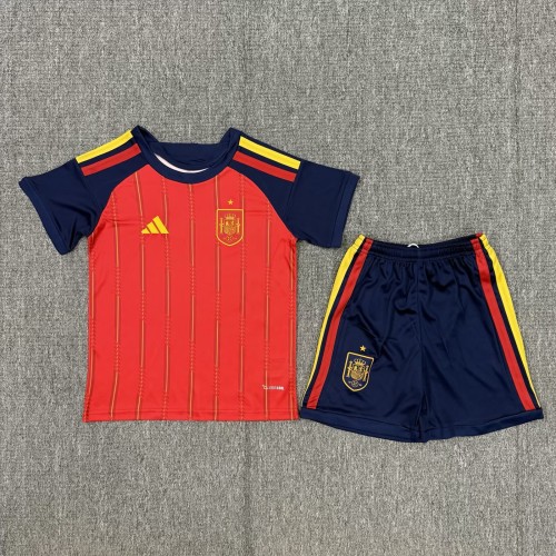 2026 Spain Home Kid Kit/ 2026 西班牙主场童装
