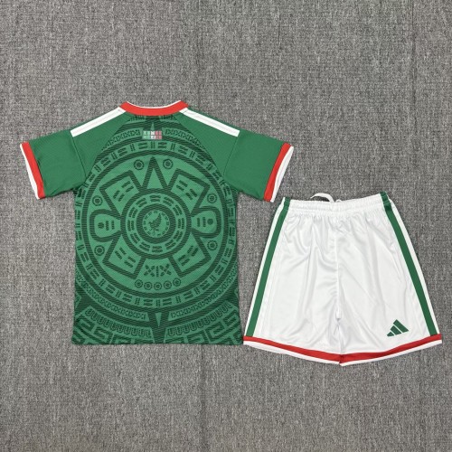 2026 Mexico Home Kid Kit/ 2026 墨西哥主场童装