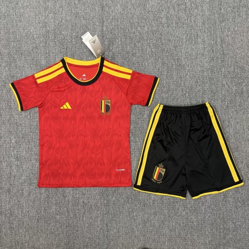 2026 Belgium Home Kid Kit/ 2026 比利时主场童装