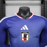 2026 Japan Home Player Long Sleeve Jersey/ 2026 日本主场球员长袖