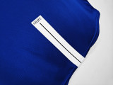 07-08 Manchester United Goalkeeper Blue Retro Jersey/07-08曼联门将蓝色复古