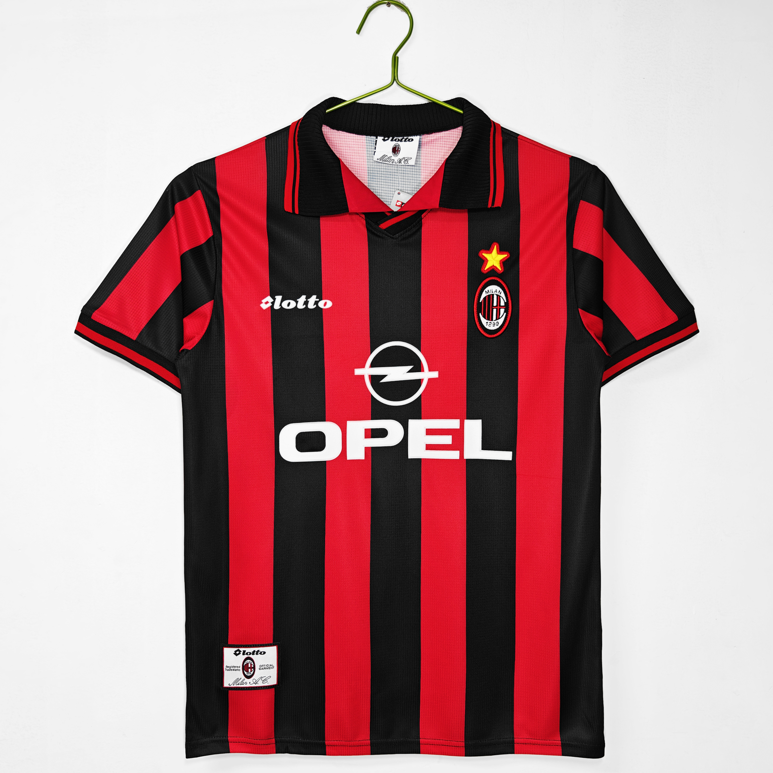 97-98 AC Milan Home Retro Jersey