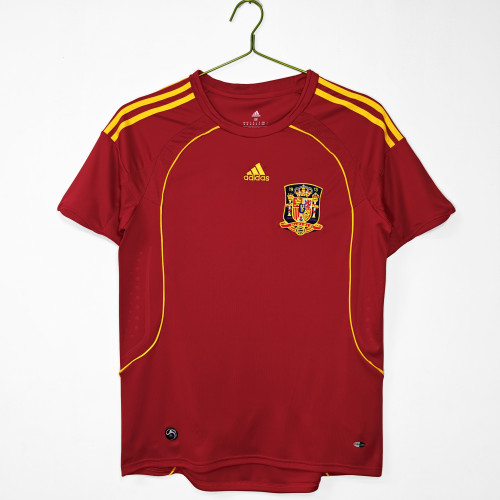 2008 Spain Home Retro Jersey/2008西班牙主场