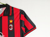 97-98 AC Milan Home Retro Jersey/97-98AC米兰主场