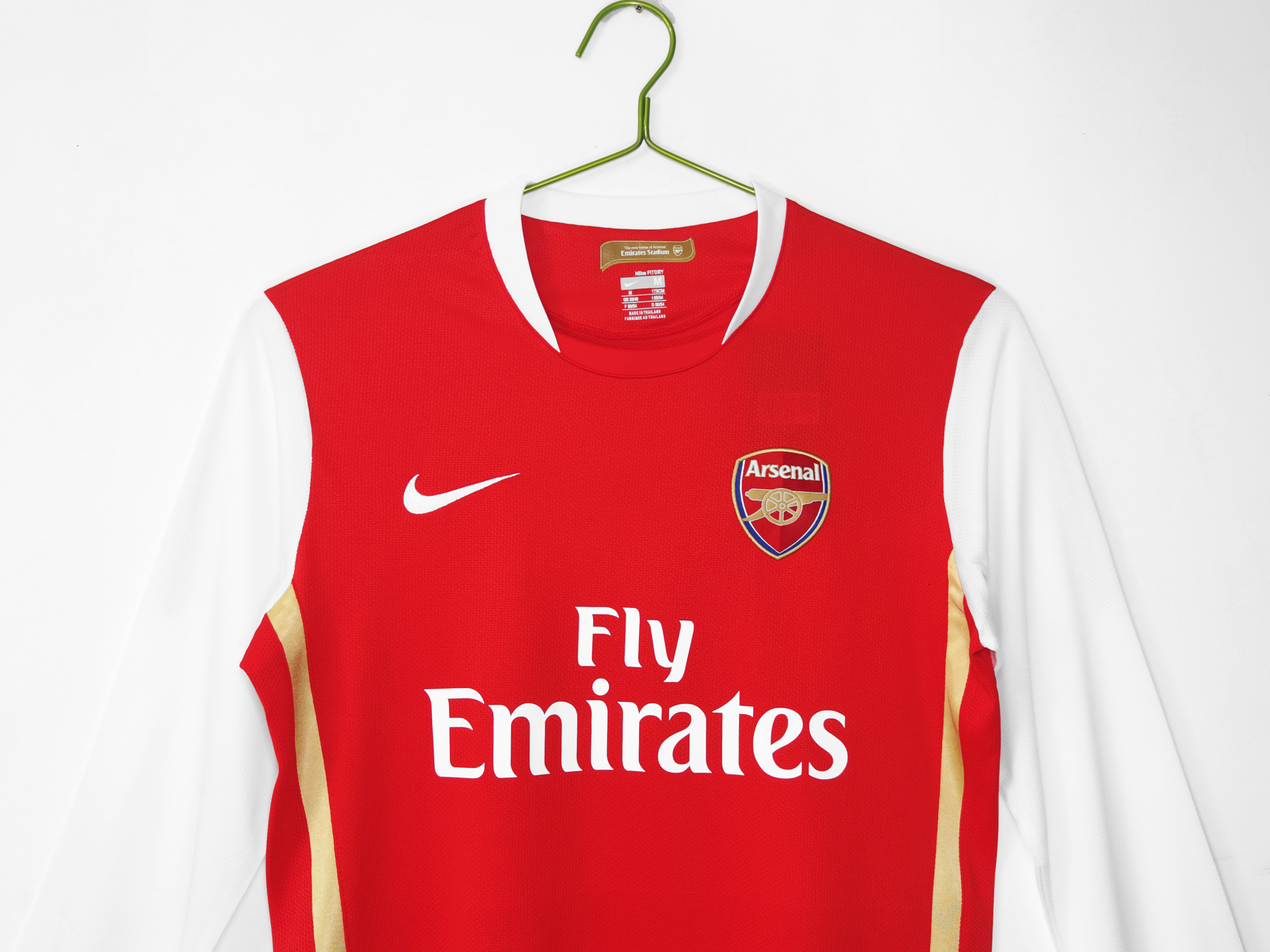 06-07 Arsenal Home Retro Long sleeve Jersey