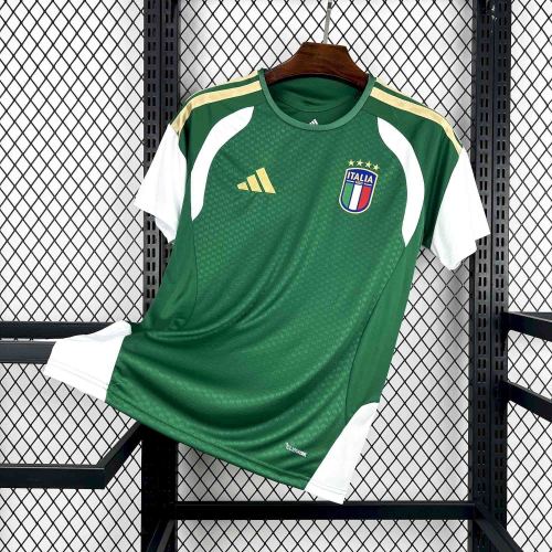 2026 World Cup Italy Green Fans Jersey/ 2026 意大利绿色球迷