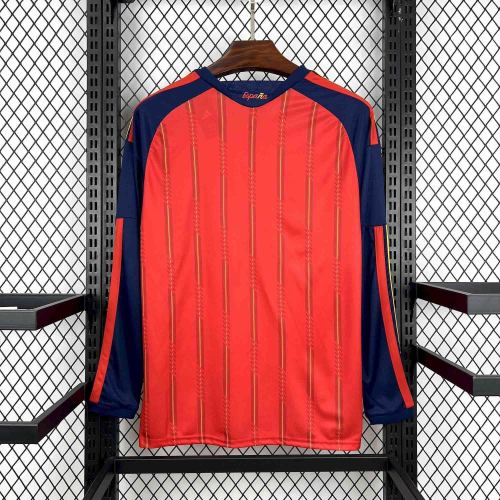 2026 Spain Home Fans Long Sleeve Jersey/ 2026 西班牙主场球迷版长袖