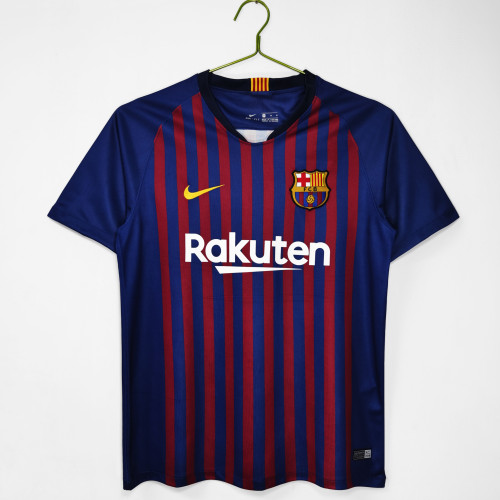 18-19 Barcelona Home Retro Jersey/18-19巴萨主场