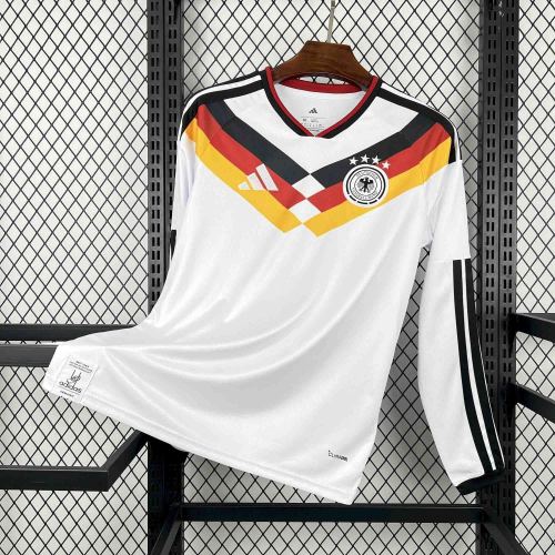 2026 Germany Home Fans Long Sleeve Jersey/2026 德国主场球迷长袖