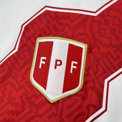 2026 Peru Home Fans Jersey/2026 秘鲁主场球迷