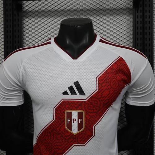 2026 Peru Home Player Jersey/2026 秘鲁主场球员