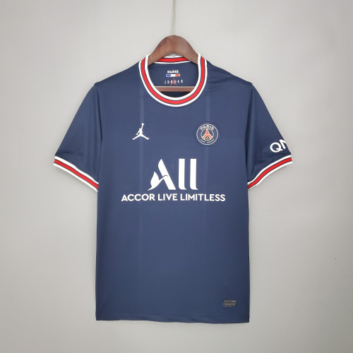21-22 PSG Home Blue Retro Jersey/21-22 巴黎主场