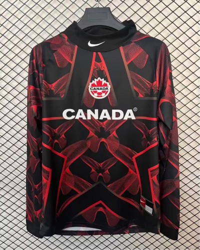 2026 Canada Goal Keeper Long Sleeve Jersey/ 2026 加拿大守门员长袖