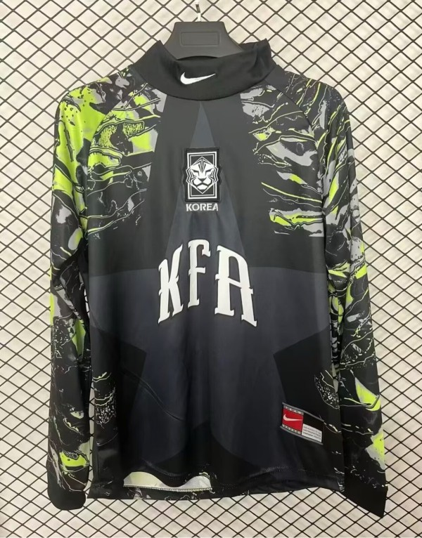 2026 Korea Goal Keeper Long Sleeve Jersey/ 2026 韩国守门员长袖