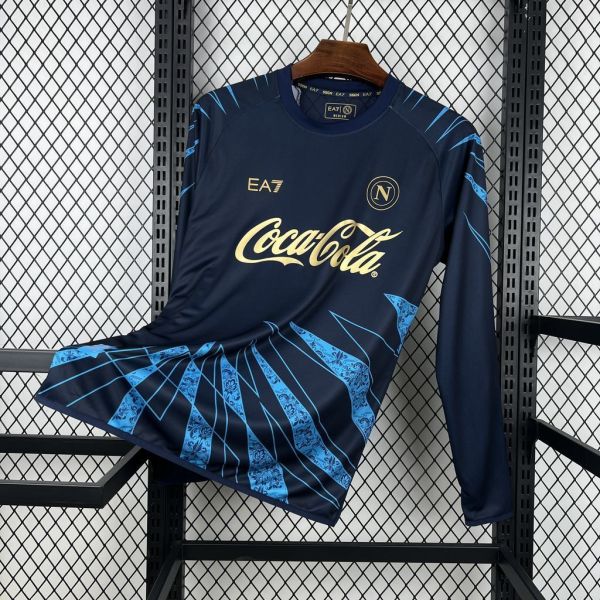 25-26  Napoli Training Long Sleeve Jersey/ 25-26 那不勒斯训练服长袖