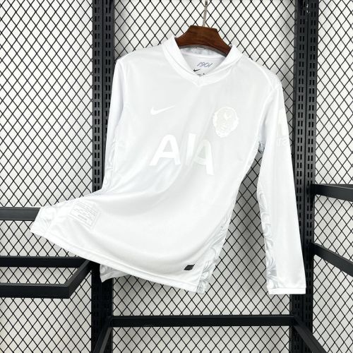 25-26 Tottenham Hotspur 125th Anniversary Long Sleeve Jersey/25-26 热刺125周年纪念版长袖