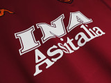 00-01 Roma Home Long Sleeve Retro Jersey/00-01罗马主场长袖