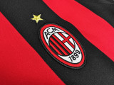 08-09 AC Milan Home Retro Long Sleeve Jersey/ 08-09 AC米兰主场长袖(提花）