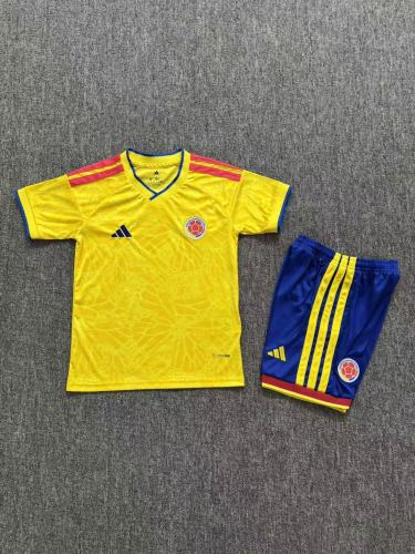 2026 Colombia Home Kid Kit/ 2026哥伦比亚主场童装
