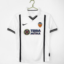 00-01 Valencia Home Retro Jersey/00-01 瓦伦西亚主场